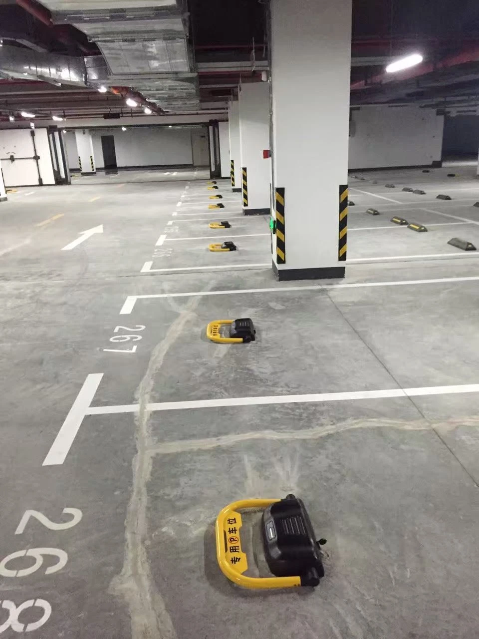 Project photo-Bluetooth parking barrier